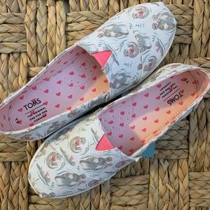Multi Love Otters Print Classic Toms Rare Limited